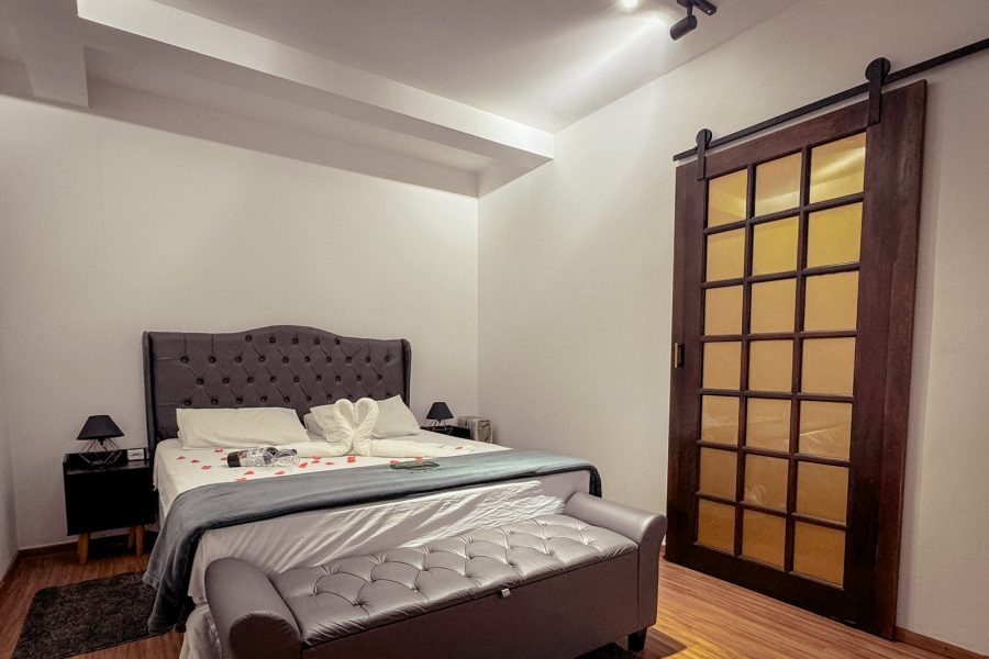 Quarto Queen - Velinn Casa de Campos Mountain House